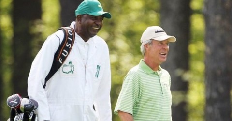 Người vác gậy huyền thoại của giải Masters